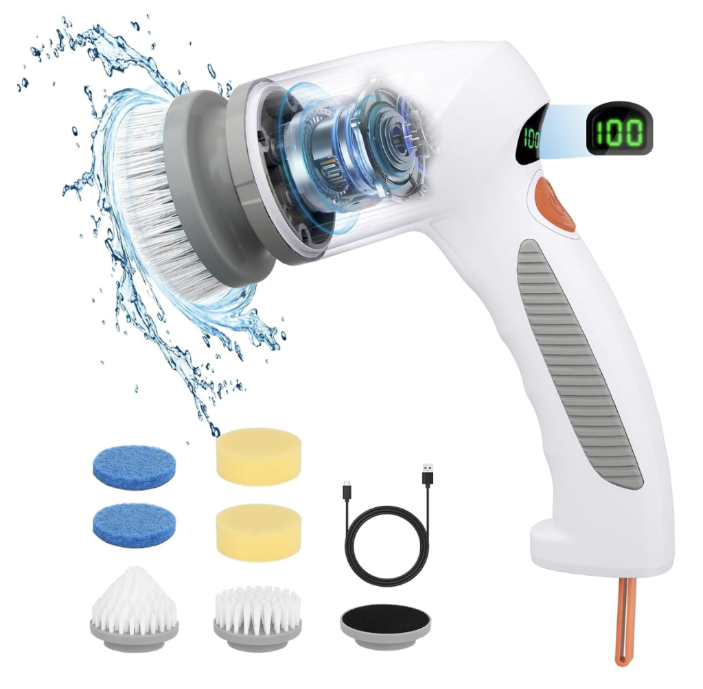 Electric Spin Scrubber!